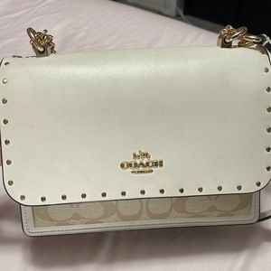 small coach bag, super clean worn about twice